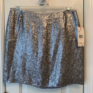 Metallic Rachel Roy skirt